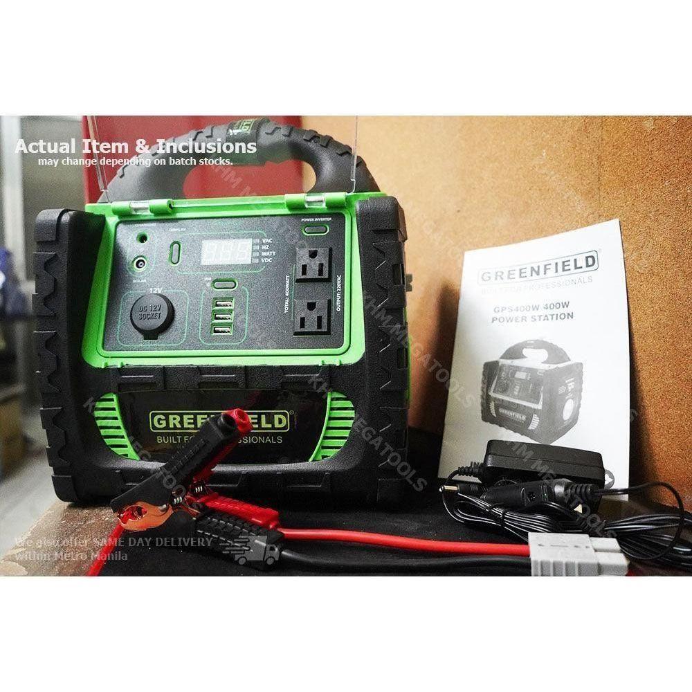 Greenfield GPS400W Power Station 400W - KHM Megatools Corp. Greenfield GPS400W Power Station 400W - KHM Megatools Corp.